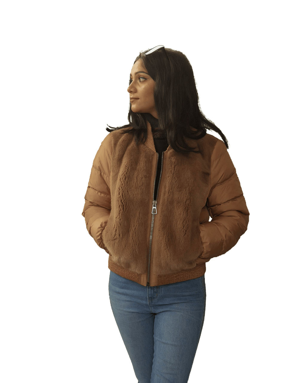 Brown Down Jacket