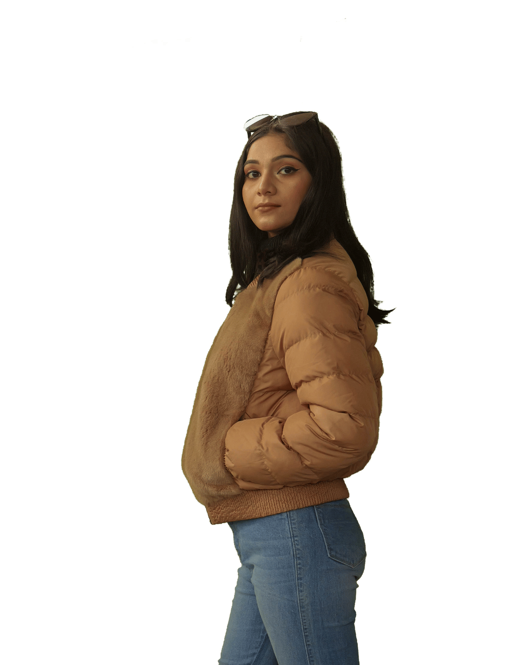 Brown Down Jacket