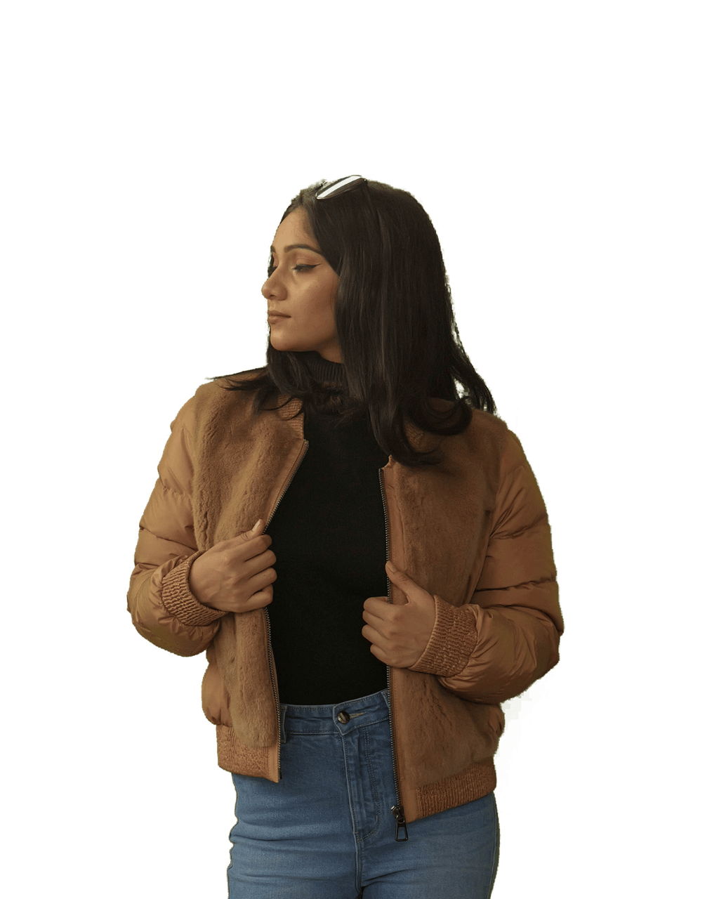 Brown Down Jacket