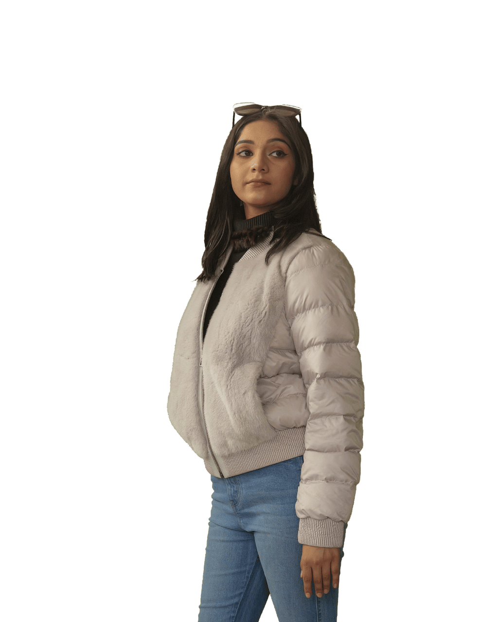 Ivory Down Jacket