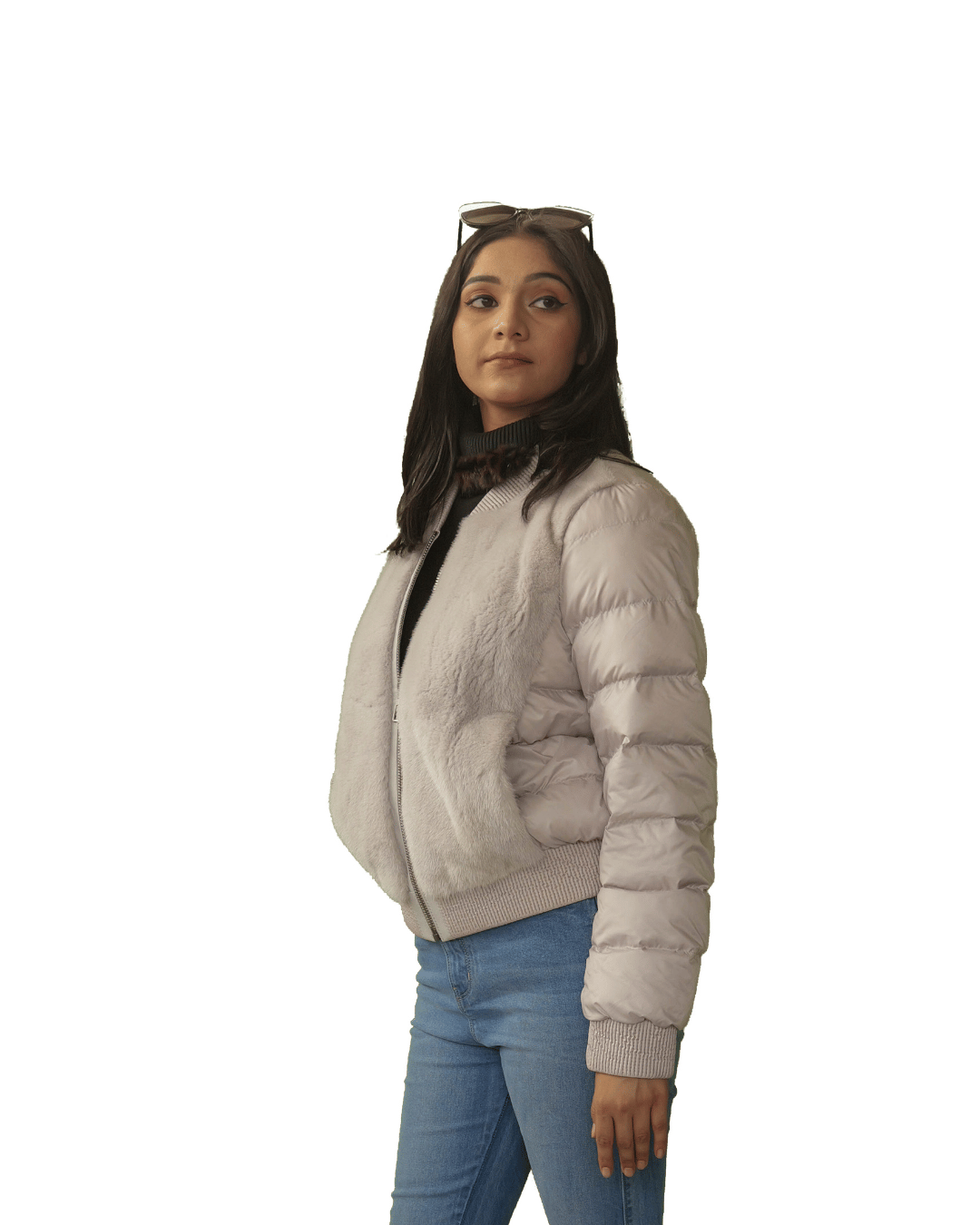 Ivory Down Jacket