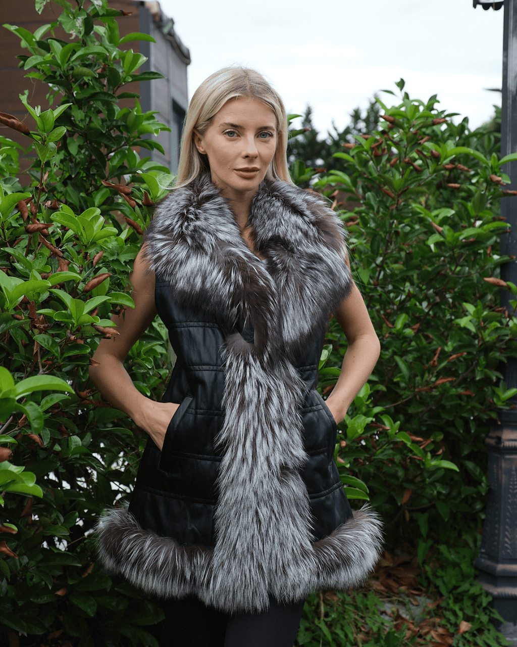 Arjante Leather Vest