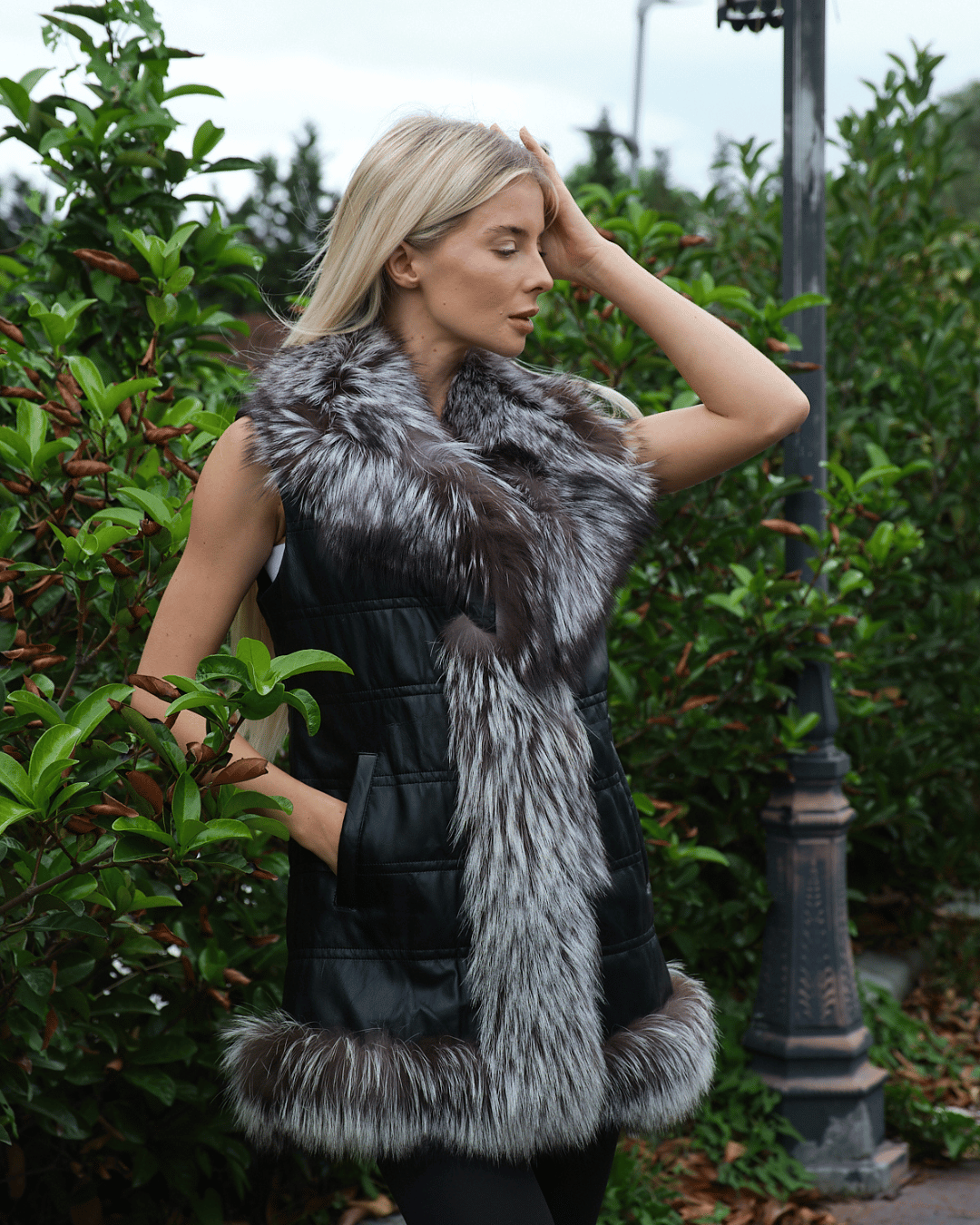 Arjante Leather Vest