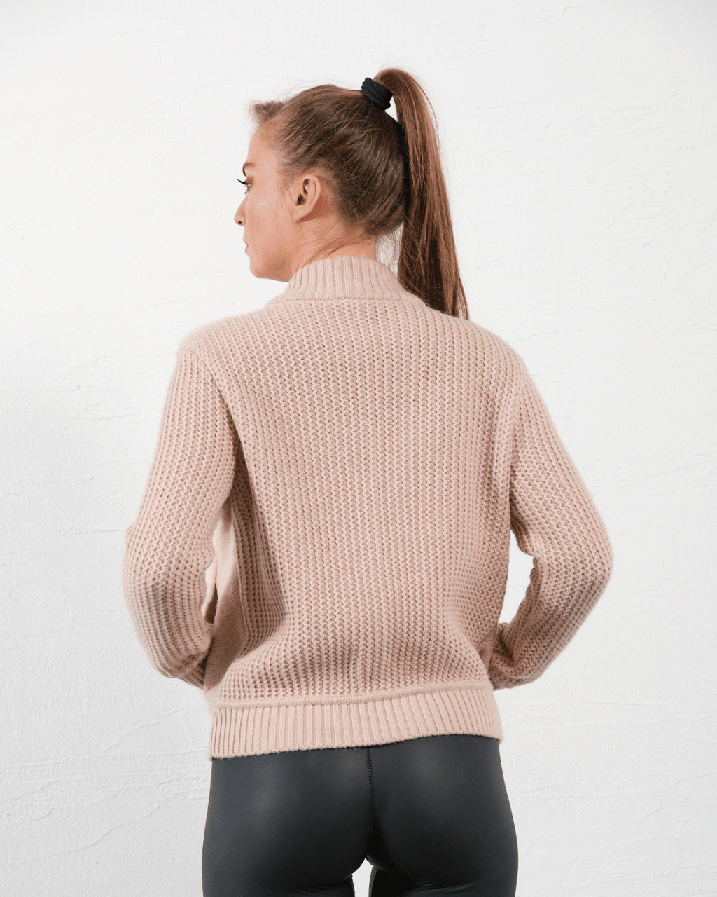 Cream Pink Knitwear