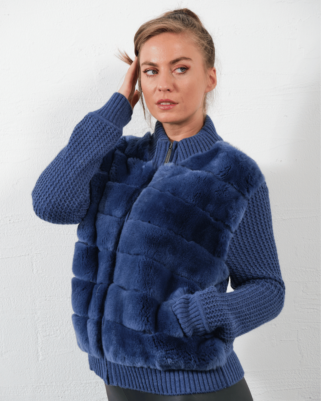 Blue Knitwear