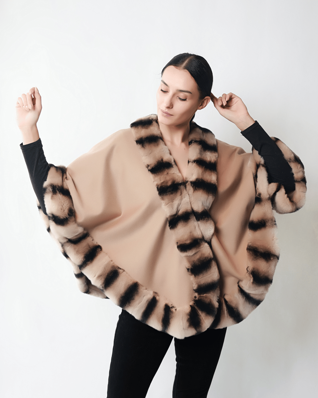 Camel Brown Poncho