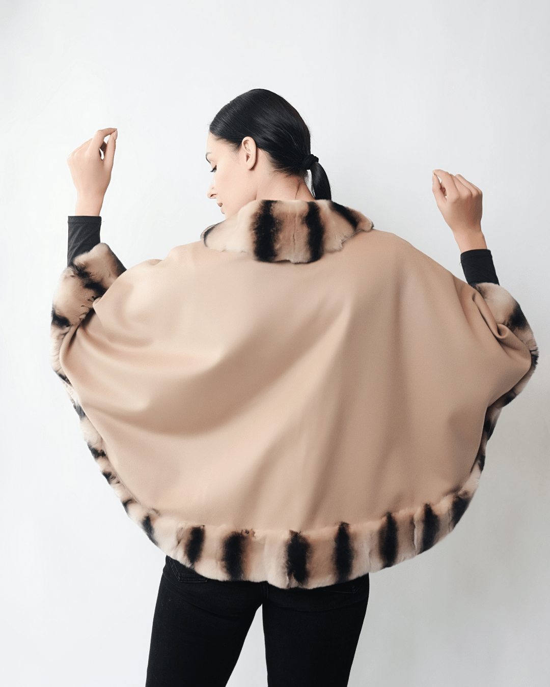Camel Brown Poncho