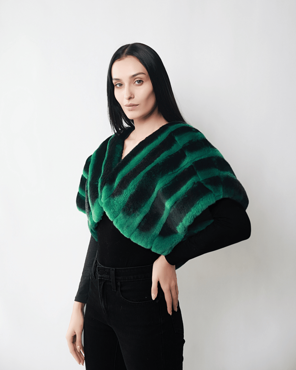Emerald Green Shrug