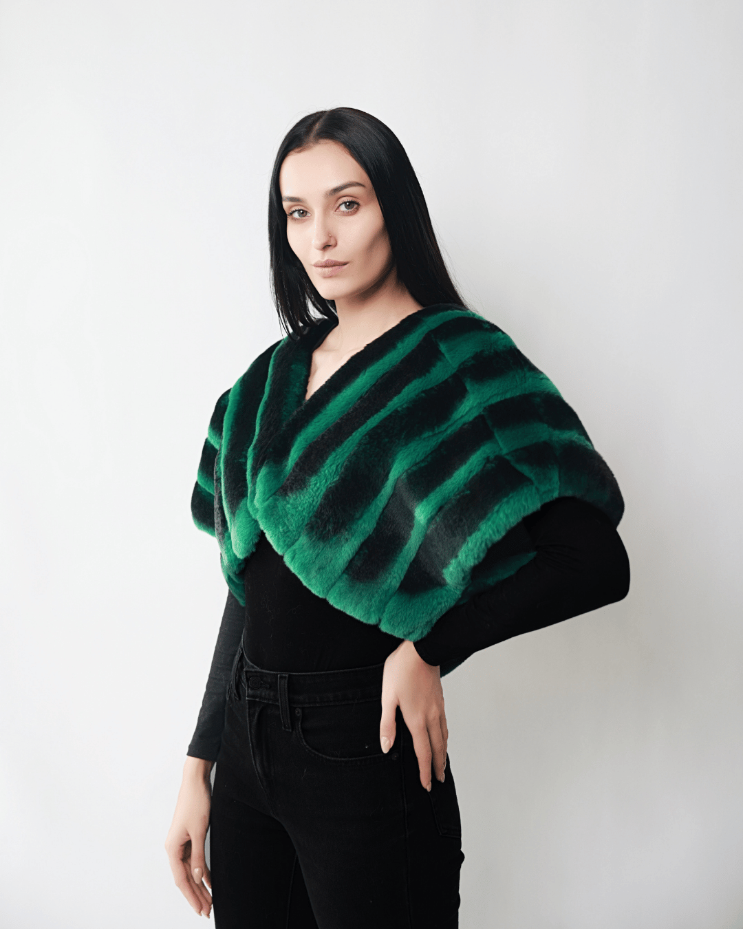 Emerald Green Shrug